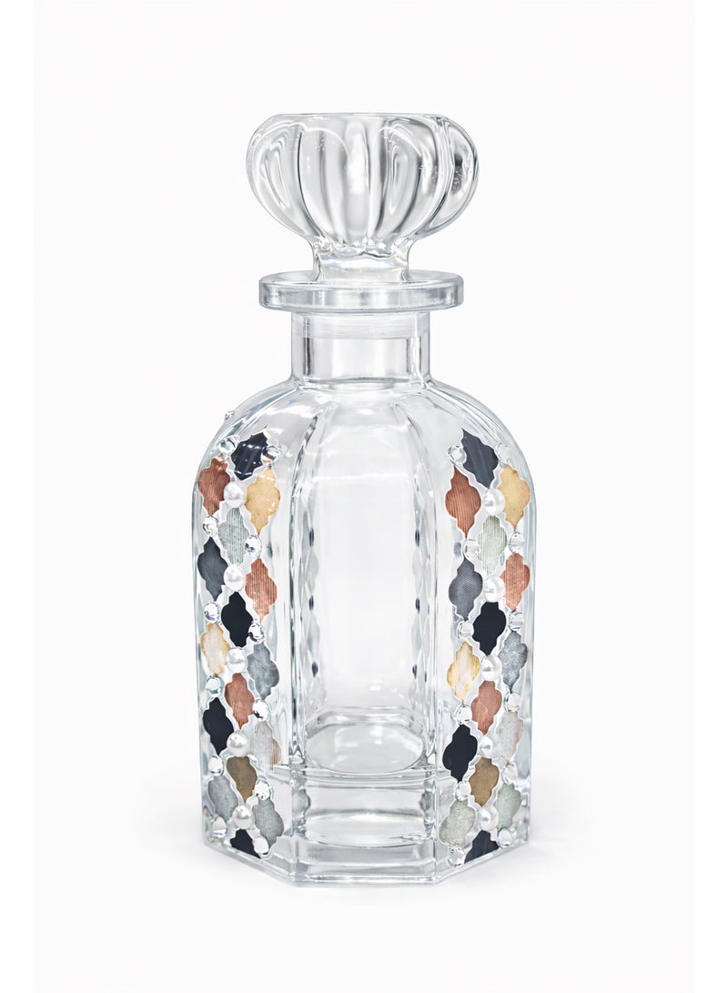 Decorative Empty Glass Perfume Oil Bottle